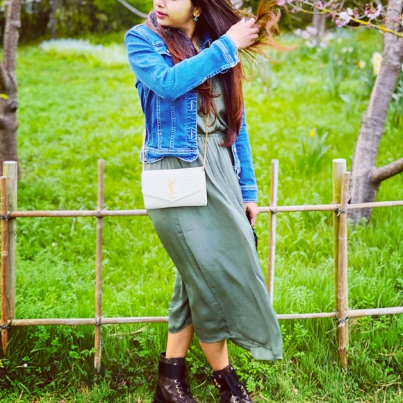 Ysl flap chain with remov cocco print Monet/new Jolie crema soft/crema s. - Picture 10 of 10